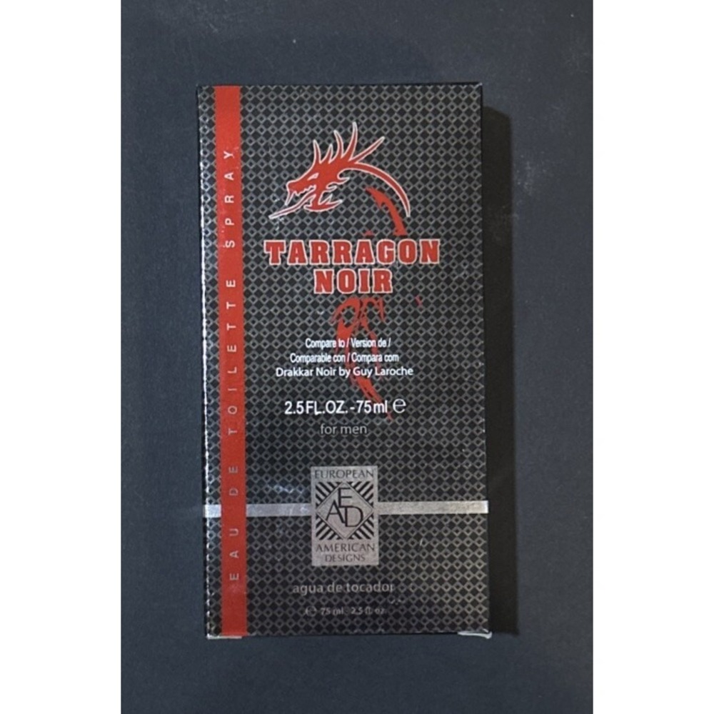 TARRAGON NOIR men's designer cologne spray by EAD -‎ Compare to Drakkar Noir